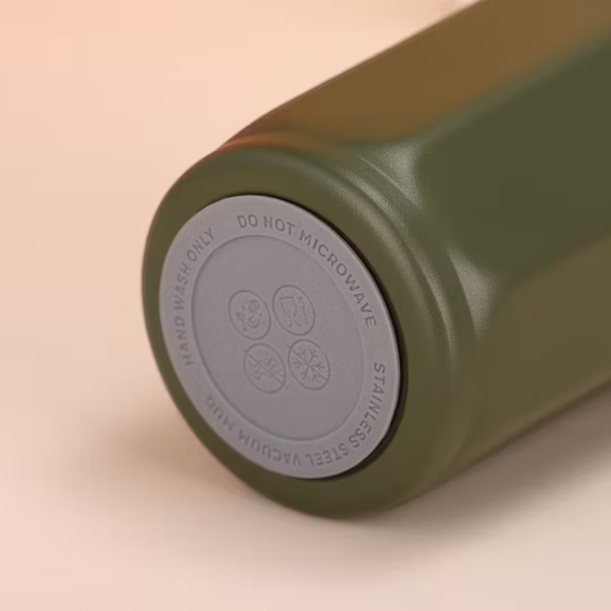 750ml de parede única de aço inoxidável isolado a vácuo garrafa térmica de viagem para alimentos caneca copo com tampa